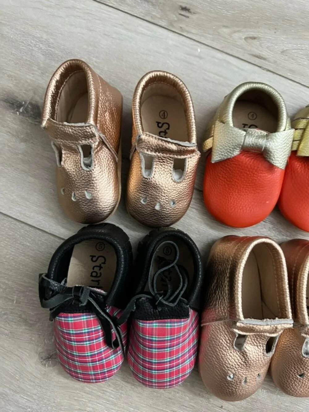 4 pairs Size 4 Size 5 lots Baby Shoes Lots Flash Sale toddler Shoes Sandals